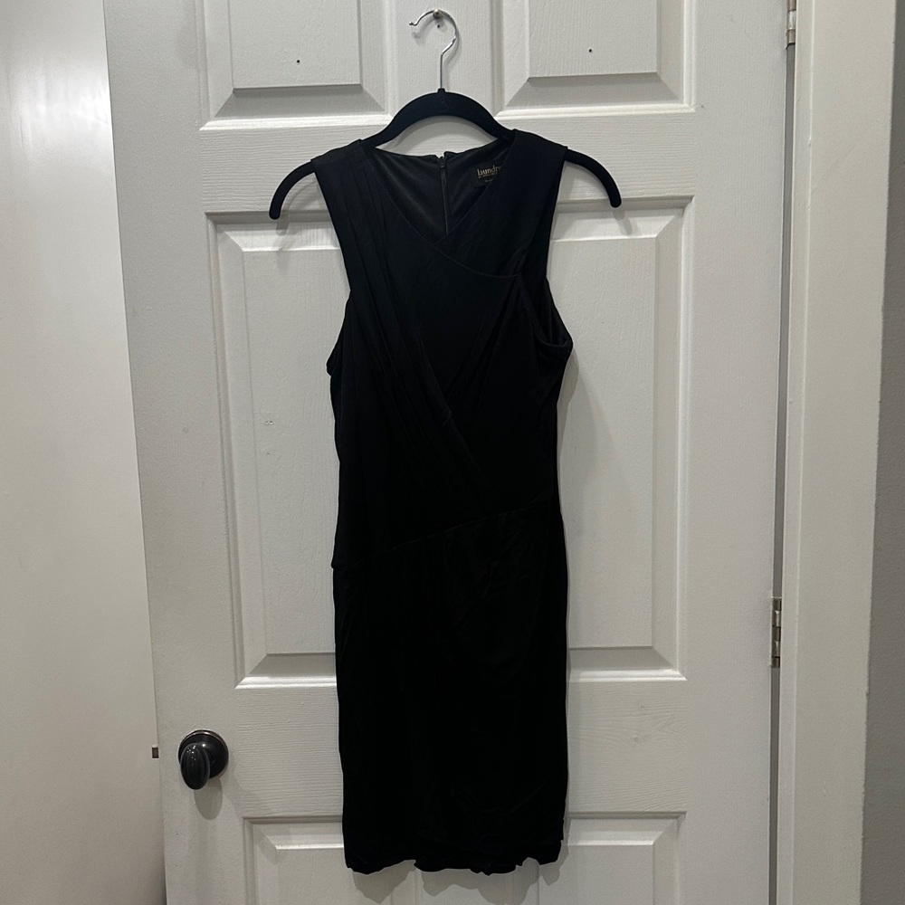 Laundry By Shelli Segal Chic Black Backless Dress